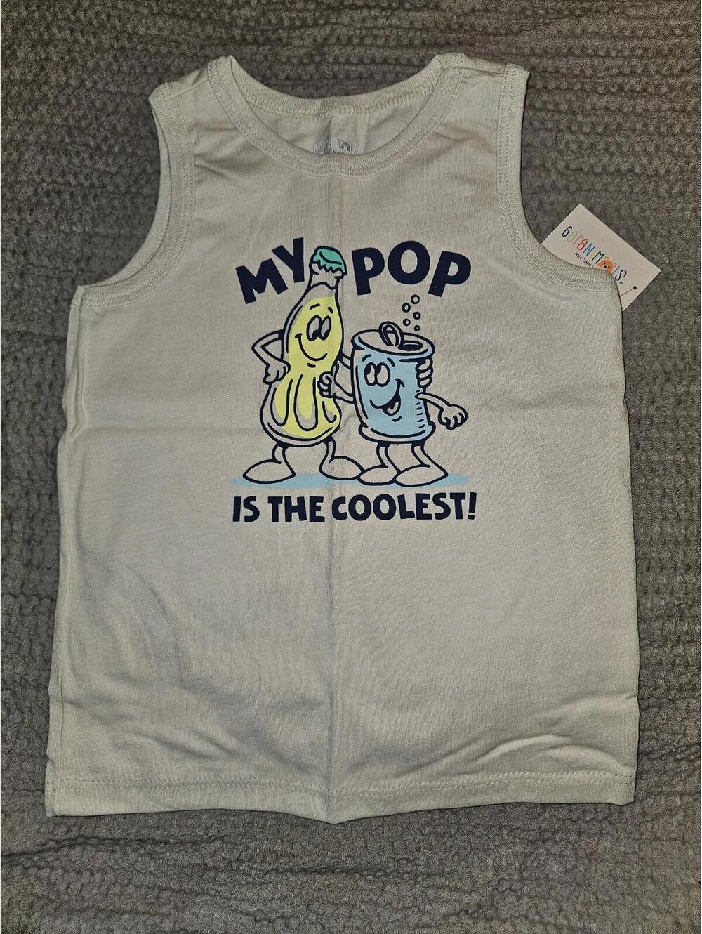 Garanimals Toddler Boys Graphic Jersey Tank Top - Size 3T - BNWT